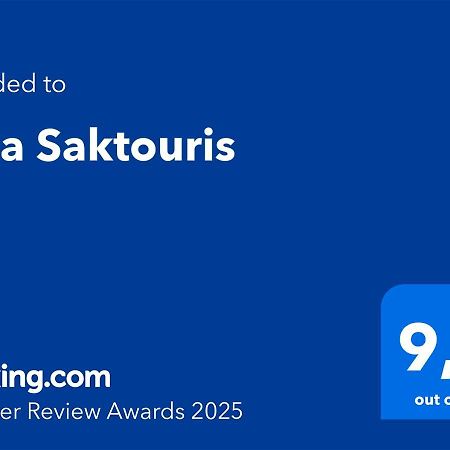 Villa Saktouris Saktouria Eksteriør billede