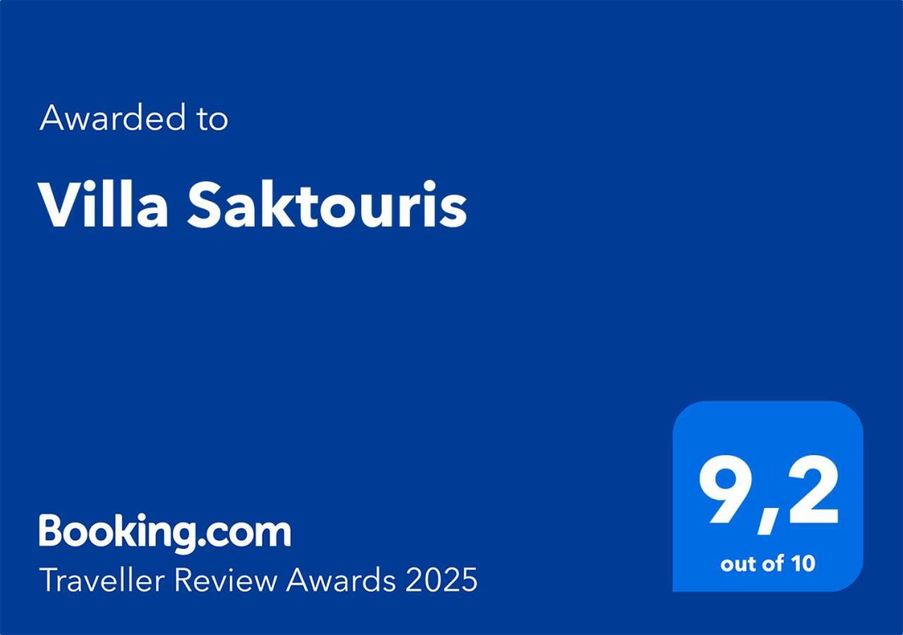 Villa Saktouris Saktouria Eksteriør billede